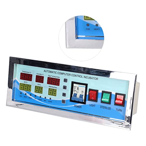 XM-18G Egg Incubator Controller 110V Automatic Control System Poultry | Temperature Humidity Sensor Controller with Sensor Probe for Chicken Goose Duck