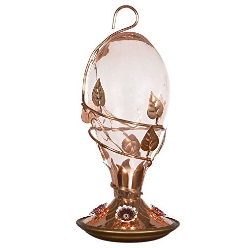 Perky-Pet Looking Glass Hummingbird Feeder - 8110H-1 - Humming bird Feeder for Outdoors - 32 oz Nectar Capacity