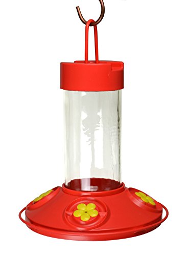 16 oz Hummingbird Feeder, Dishwasher Safe with Bee Resistant Base | 16 oz Capacity; Bee Resistant Base; Dishwasher Safe; Easy to Clean