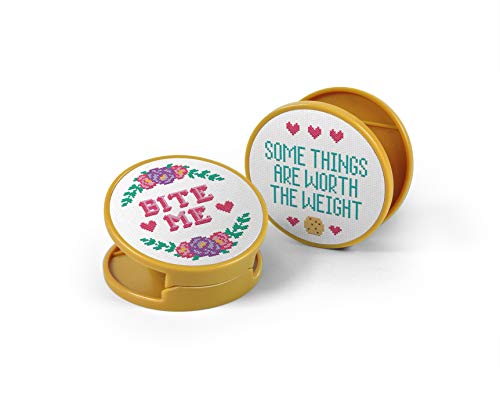 FRED STITCHES Bag Clips, Set of 4, 2.4 Inches in Diameter (5274203) - style: IN STITCHES