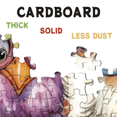 Colorful Chicken Puzzles for Adults 1000 Pieces, Funny Pretty Bird Jigsaw Puzzles, Cute Animal Art Puzzles - color: Stylish Chicks