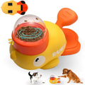 Duck Dog Treat Dispenser, Interactive Puzzle Toy, Slow Feeder Dog Bowls