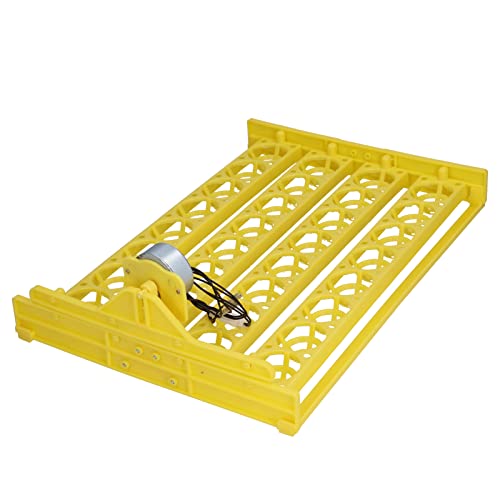 Automatic Egg Turner Convenient 32 Egg Capacity Plastic Tray, 45° Swing for Even Heat Distribution, Hollow Design for Optimal Air Circulation (12V) - size: 12V