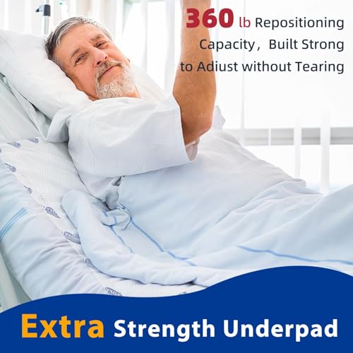 SOFYFINE Disposable Adult Underpads 36"x48" XXL Extra-Large Incontinence Bed Pads – Mattress Protector Pee Pads for Adults Kids, Bed Protection & Training [40 Pads] - size: 36"x48"(40 Count)