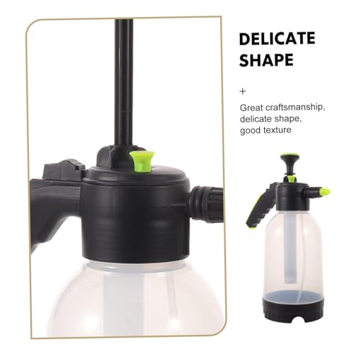 Cabilock Hand Pump Sprayer Bottle Plastic Water Mister 2l for Parrots and Plants, Large Capacity with Easy Operation for Indoor Use and Travel