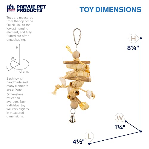 Prevue Pet Products Naturals Physical & Mental Princess Bird Toy 62553