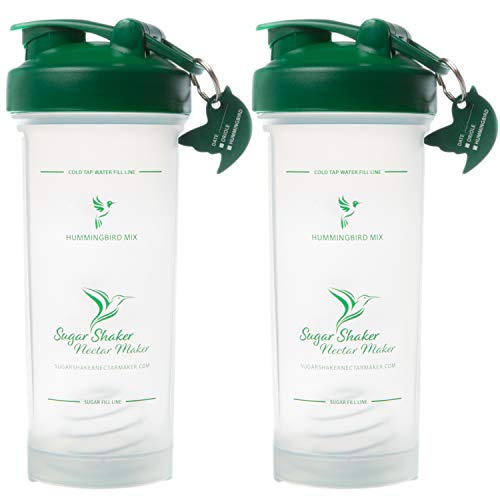 Hummingbird Nectar Easy Mix Bottle for Filling Hummingbird Feeders and Oriole Feeders Quickly | Powder Nectar Mix Hummingbird Food Has Never Been Easier | Buy 2 and Save $5