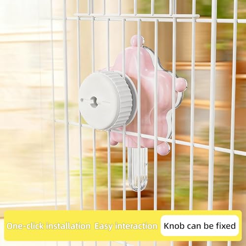 Rotating Foraging Feeder Wheel - Adjustable Interactive Puzzle Toy for Parrots, Cockatiels, Conures, African Grey, Parakeets & Small Birds | Cage-Mounted Spinning Enrichment Feeder