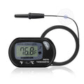 DaToo Aquarium Thermometer with Large LCD Display Fahrenheit/Celsius(℉/℃) Fish Tank Thermometer for Aquarium Reptile Terrarium Digital Water Thermometer with Suction Cup - size: 1 Pack