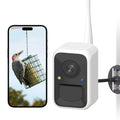 NETVUE by Birdfy Smart Bird Camera, Adjustable Brackets,Ideal for Beginners | AI Bird ID 6000+ Species, Auto Bird Video Capture, Instant Alerts, Free Cloud Storage, Easy Setup & App, Work with Alexa