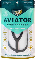 Aviator Bird Harness - color: Black, size: Small