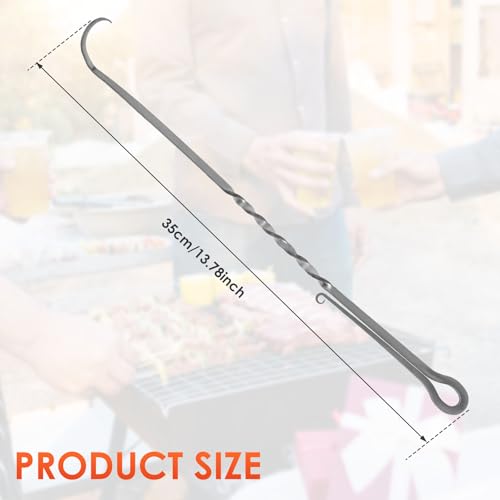 Stainless Steel BBQ Flipper Turner, Heat Resistant Meat Turner for Cooking and Grilling