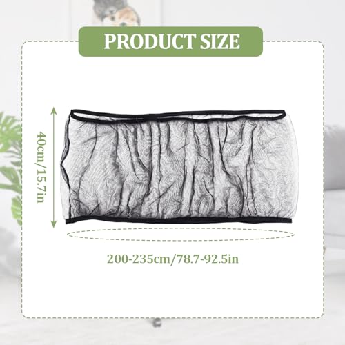 Bird Cage Cover,Bird Cage Seed Catcher,Durable Airy Nylon Mesh Net, Adjustable Birdcage Cover Skirt Seed Guard for Parrot Cockatiel Parakeet Pigeon Big Round Square Cages(Black) - color: Black
