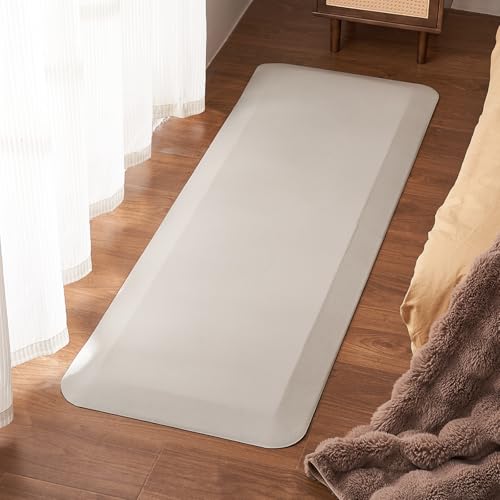 VEVOR Fall Mat for Elderly, 1-inch Thickened Fall Prevention Pad with Beveled Edge, Anti-Slip Bedside Safety Floor Mat for Seniors, Handicaps, Patients (24 x 70 inch) - size: 1 inch