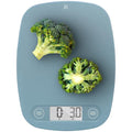 Greater Goods Food Scale, Slim & Compact Build, 1g Precision (Stone Blue) | Digital Kitchen Scale for Cooking, Meal Prep & Portion Control, Tare, Auto Shut-Off, g/oz/lb/ml Conversion & Calorie Tracking - color: Stone Blue