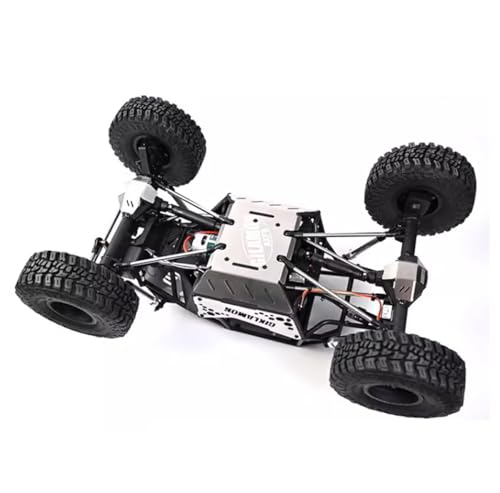 RC Stainless Steel Chassis Armor Front Centre Rear Protection Chassis Skid Plate for Axial 1/8 AXP8 Gilamon RC