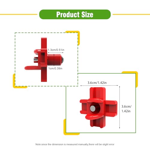 Horizontal Water Nipples Automatic Poultry Nipples for Chicken Waterer Kit Drinker with Drill Bit (10)