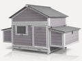 Large Chicken Coop Expandable Chicken House for Outdoor with Two Nesting Box, Leakproof Pull-on Tray and UV-Resistant Roof Panel