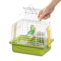 Small Bird cage,Travel Cage for Birds and Small Animals, Parakeet cage,Bird Carrier Travel cage,Bird Travel cage, jaulas para pájaros,Green,(Green,S) - color: Green, size: S