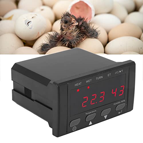 Digital Temperature Controller AC220V/110V Automatic Thermostat Incubator | Temp Humidity Controller for Greenhouse