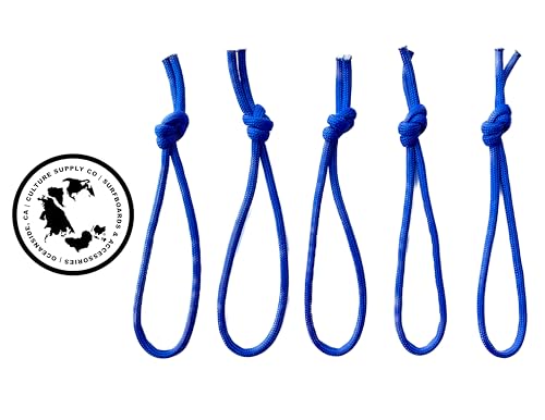Culture Supply 5-Pack Surfboard Leash Strings - color: Neon Yellow