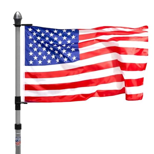 Telescoping Aluminum Portable Flagpole - style: Flagpole-To-Go 9' Portable Flagpole