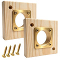 Bluebird House Predator Guard， with Copper Gate Predator Protection Device Bird House Predator Guard Replacement, Suitable for 1 1/2 inch Open Oriental Bluebird Box (2 Pieces)