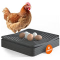 Pawtners Chicken Nesting Pads for Coop Bedding, Washable Nesting Box Liners for Chicken Laying Boxes, 12"x 12", 6 Pack - color: Grey - 6Pack