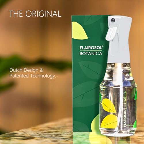 FLAIROSOL BOTANICA Continuous Plant Mister, 24oz/700ml, Leakproof | Continuous ultra fine mist for flowers, gardening & houseplants, leakproof, refillable mist sprayer