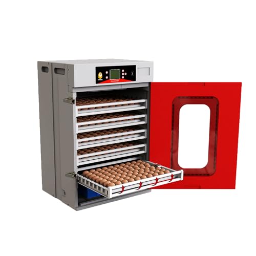 400 Eggs Incubator ，Automatic Incubator for Hatching Eggs, with Automatic Egg Turning and Temperature Humidity Control, Poultry Hatching Incubator for Chicken Duck Goose Quail Bird