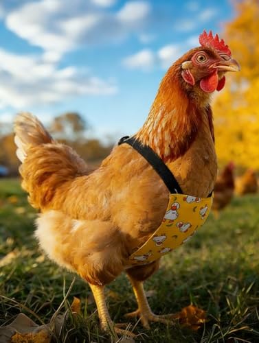 Chicken Diapers for Hens, Roosters, Diapers for Ducks, Ducklings, Reusable Pet Diaper with Bow Ties Waterproof Poultry Nappies for Geese Pet Ducks-White Duck,L - size: L