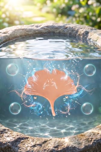 3-Pack Bird Bath Copper Disk, 99.9% 0.6mm Thick Pure Copper Bird Bath Disc | beautiful leaf design, high-quality copper material,get 3 pieces with one purchase