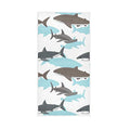 Starry Whale Shark Hand Towel Ultra Soft Luxury Towels for Bathroom 30"x15" - color: Multi 2
