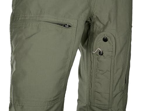 Propper Unisex Cotton Twill 27/P Flyers Coverall | Air Crew and Maintenance Flight Suit, For Men and Women - color: Freedom Green, size: Large Long