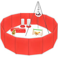Chick Brooder Box, Chick Starter Kit with Heat Lamp, Chick Perch, Flip Top Poultry Feeder, Baby Chicken Supplies for Duck and Quail
