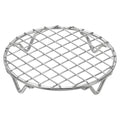 uxcell Round Cooking Rack 4.9 Inch Dia Stainless Steel Wire Cooling Steamer Rack for Baking Canning Cooking Roasting Cooling Grilling Drying, Silver - size: 4.9 Inch