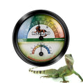 Reptile Terrarium Thermometer Hygrometer Dual Gauges 2-in-1 for Reptile Tank Snake Tank Bearded Dragon Tank Accessories No Battery Required
