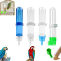 4 Pack Bird Cage Water Dispenser, Hanging Bird Water Feeder for Cage | Parakeet Water Dispenser for Cage, No Spill Automatic Feeder, Parakeet Cage Water Container for Small Birds Parrot Macaw - color: Mix-120ML
