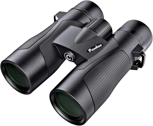 Monocular 12x42 Roof Prism Binoculars for Adults -Monoculars for Adults High Power with BAK4 Prism & FMC Lens, Suitable for Bird Watching Hunting Hiking Camping - color: black