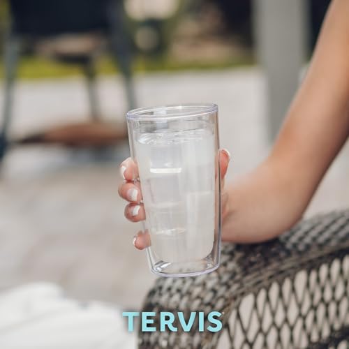 Tervis Watercolor Songbirds Made in USA Double Walled Insulated Tumbler Cup Keeps Drinks Cold & Hot, 16oz, Clear | Made in USA, Double-wall Insulated, Shatterproof, BPA-Free, Dishwasher Safe, Fits Most Cupholders, Gifts under $20 - style: 16oz