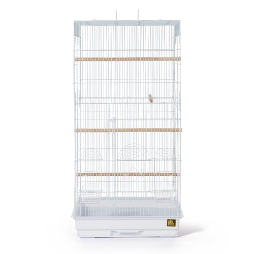 Prevue Pet Products SPECONO1818H-W Tall Tiel Cage, White - color: White
