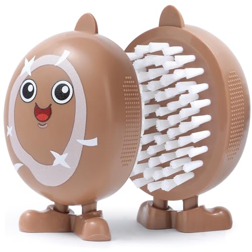 Mushroom Egg Cleaning Brush Cleaner, Vegetable Brush Scrubber for Food | Cute,Washing Veggie to Clean Mushrooms - color: Mushroom