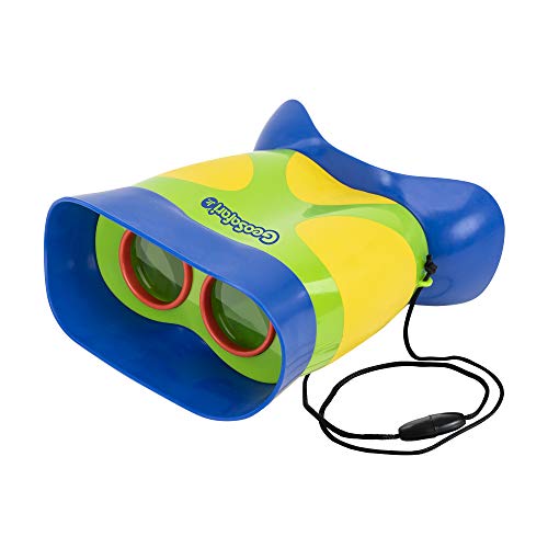 Educational Insights GeoSafari Kidnoculars - Toy Binoculars for Kids, Outdoor Toys for Kids Ages 4-8, Toddler Camping and Nature Toys, Lightweight Binoculars with Neck Strap, Bird Watching Gear | Toy Binoculars for Kids, Outdoor Toys for Kids Ages 4-8, To