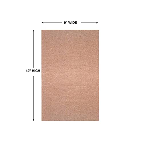 Penn-Plax 7 Pack Gravel Paper for Bird Cage, 9 by 12-Inch | Great for Hard-Billed Birds | Safe, Clean, and Easy for Improved Digestion (BA637) - size: 9" x 12"