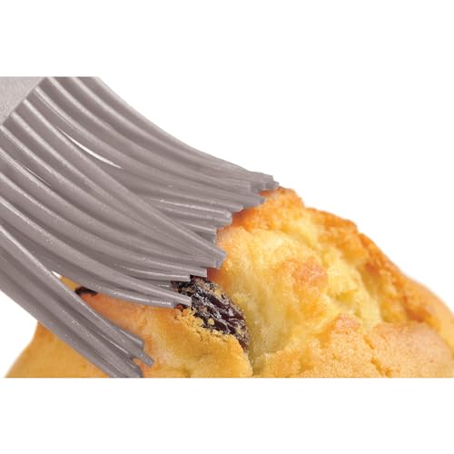 Mrs. Anderson’s Baking Silicone Basting Brush, Non-Stick, Heat Safe, Shed-Proof Bristles, Gray, 1.75-Inches, For Butter, Egg Wash, Glaze, And Baking Prep - color: Gray, size: 10.75-Inch, Brush