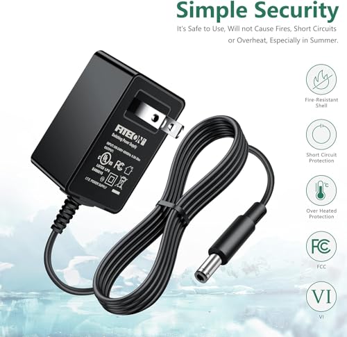 12V Charger Compatible with FarmLite Automatic Chicken Coop Door Opener Adapter Power Supply