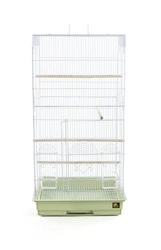 Prevue Pet Products SPECONO1818H-SG Tall Tiel Cage, Sage Green - color: Sage Green