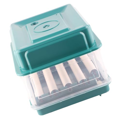 Zerodis Automatic Egg Turner, LED Egg Incubators Automatic Egg Incubators Display Dual Power Supply Egg Incubator Hatches Chicken Duck Quail Eggs (US Plug 110V 12 Eggs) - size: US Plug 110V 12 Eggs