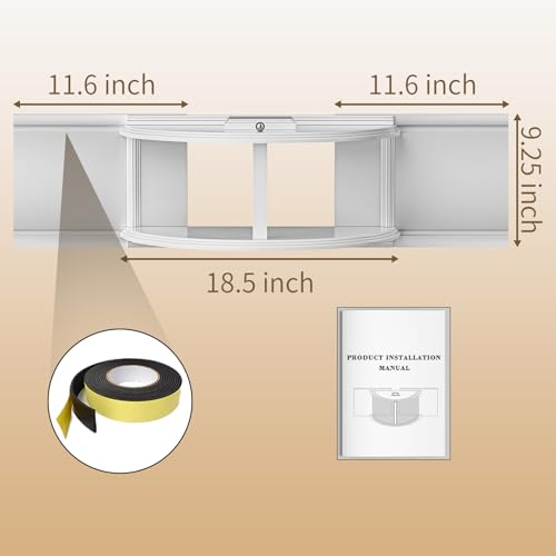 Window Bird Feeder for Viewing, 180° Extra Large Capacity Clear View Window Tray Bird Feeder, Fits Windows 31-41" Wide, Durable, Elegant, Window Bird Feeder Inside House - Best Gifts for Bird Lovers