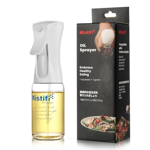 Oil Sprayer 150ml glass bottle. Upgraded Version.Fine Mist Spray Bottle for Air Fryer, Olive Oil, Avocado Oil, Healthy Nonstick Frying, Commercial & Home Kitchen Use (Classic PS630) - style: Classic PS630